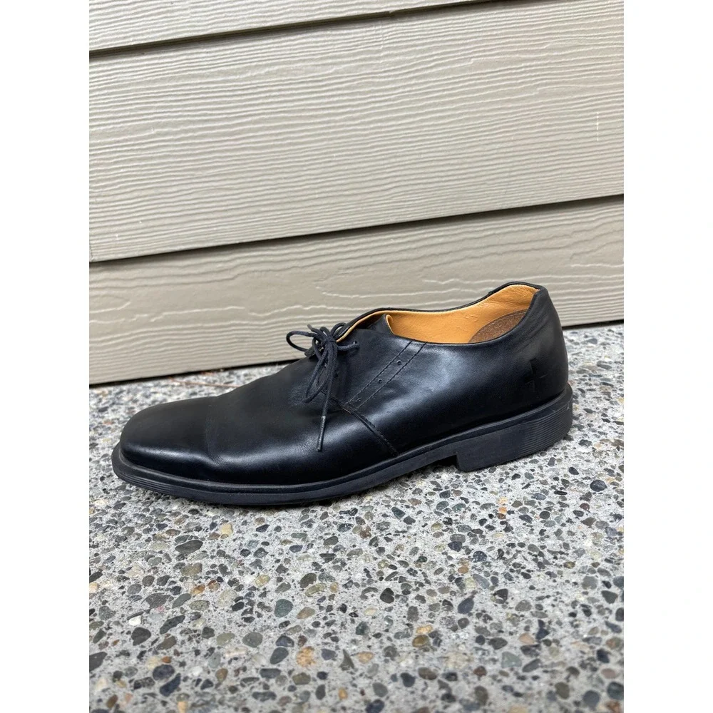 Dr Martens Men's Black Leather Square Toe Oxford‎ Dress Shoes 1C61 Size 11